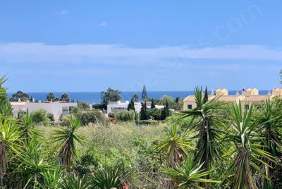 Plot of land with view to the ocean