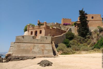 Ferragudo fort on teh Arade river